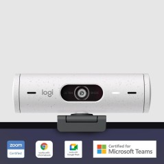Logitech BRIO 500 1920 x 1080 Webcam - Crystal Clear Video Quality & Advanced Features for Professional Streaming